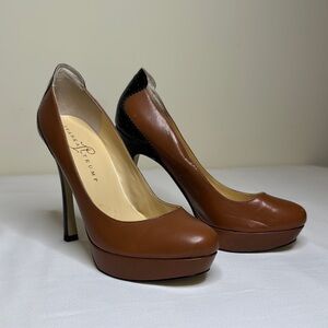 Ivanka Trump Brown Platform Heels Size 8 – Y2K Office Chic High Heel Pumps